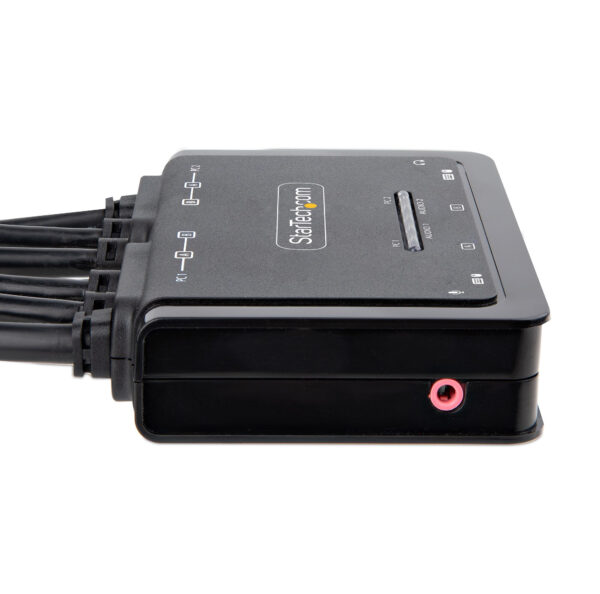 StarTech.com C2-DH46-UA2-CBL-KVM KVM-switch Zwart - Afbeelding 4