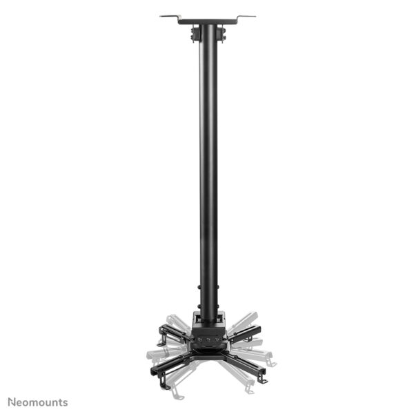 Neomounts CL25-550BL1 Beamer plafondbeugel - h 74,5-114,5 cm - Easy Install - full motion - Afbeelding 10