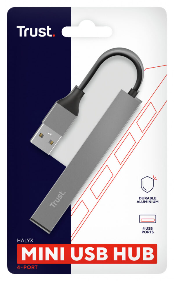 Trust HALYX 4-PORT MINI USB HUB - Afbeelding 6