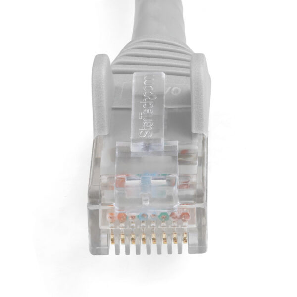 StarTech.com N6LPATCH50CMGR netwerkkabel Grijs 0,5 m Cat6 U/UTP (UTP) - Afbeelding 2