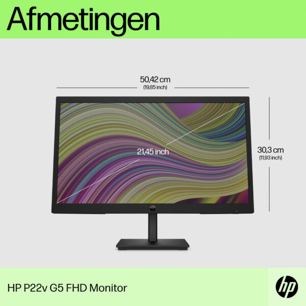 HP P22v G5 FHD-monitor - Afbeelding 4
