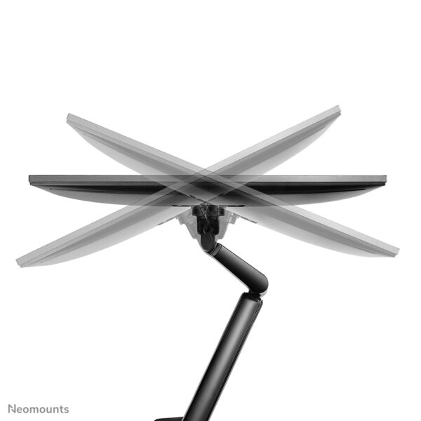 Neomounts DS70-810BL1 Monitorarm 17-32" - gasveer - ruimtebesparend - 180°-stop - Afbeelding 12