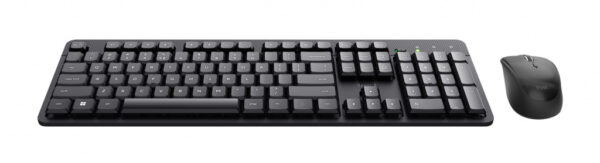 Trust Ody II toetsenbord Inclusief muis Universeel RF Draadloos QWERTY Amerikaans Engels Zwart - Afbeelding 4