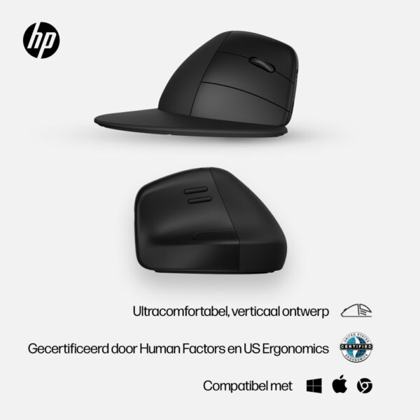 HP 920 Ergonomic Wireless Mouse - Afbeelding 5