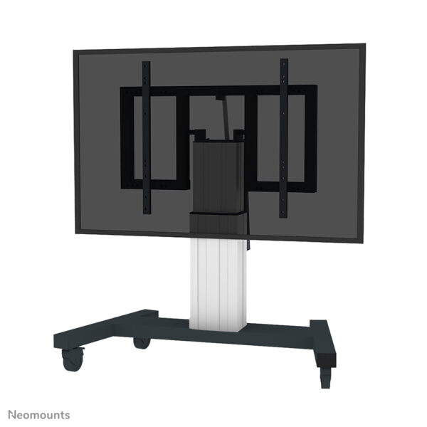 Neomounts PLASMA-M2550TSILVER TV trolley 42-85" - gemotoriseerd - tafel kantelfunctie