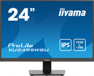 iiyama ProLite XU2495WSU-B7 computer monitor 61 cm (24") 1920 x 1200 Pixels 4K Ultra HD LED Zwart