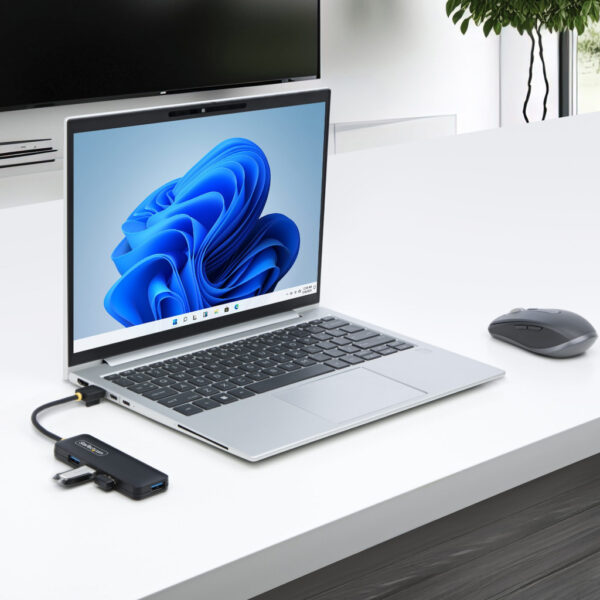 StarTech.com 4-Port USB-A Hub, 5Gbps, Bus Powered, Compacte Travel Mini USB Hub, Multi-Port USB 3.0 Splitter, Draagbare USB Hub, - Afbeelding 11