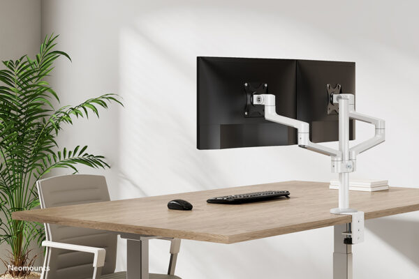 Neomounts DS60-425WH2 Monitorarm 17-27" - ruimtebesparend - Afbeelding 19