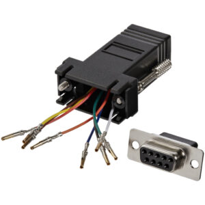 StarTech.com DB9 naar RJ45 modulaire adapter F/F