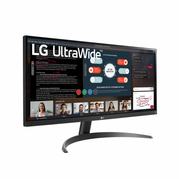 LG 29WP500-B computer monitor 73,7 cm (29") 2560 x 1080 Pixels UltraWide Full HD LED Zwart - Afbeelding 4