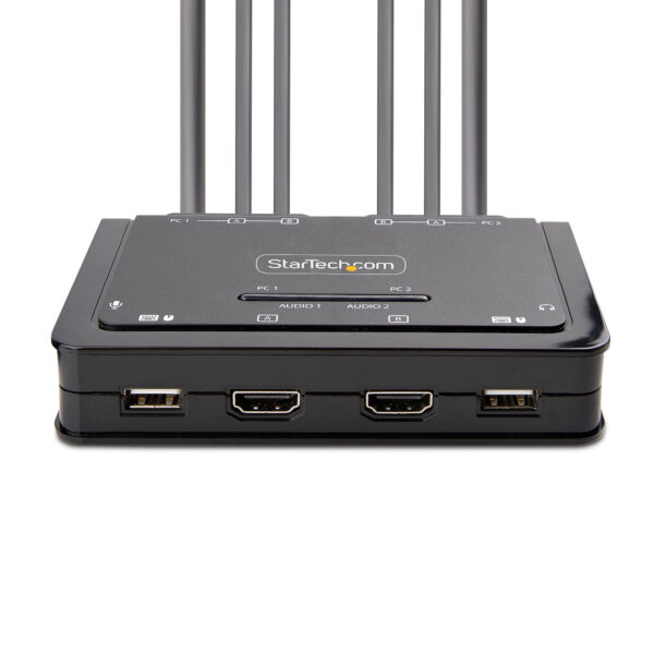 StarTech.com C2-DH46-UA2-CBL-KVM KVM-switch Zwart - Afbeelding 3