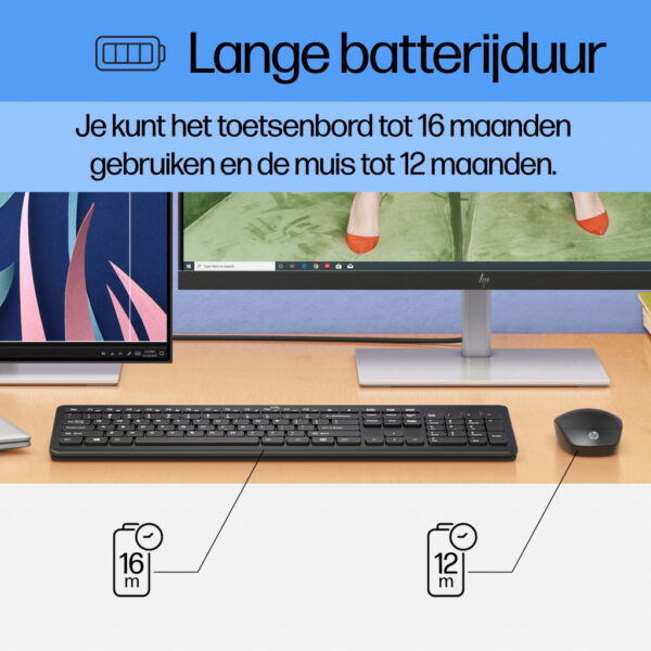 HP 230 draadloze muis- en toetsenbordcombo - Afbeelding 2