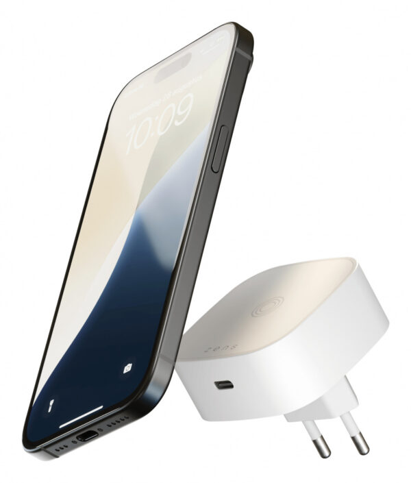 ZENS ZESC18W/00 oplader voor mobiele apparatuur Hoofdtelefoons, Smartphone, Universeel Wit AC Draadloos opladen Snel opladen Bin - Afbeelding 2