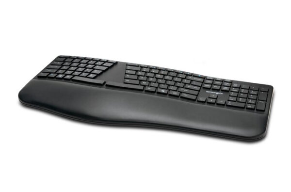 Kensington ProFit Ergo Wrlss toetsenbord Universeel RF draadloos + USB AZERTY Frans Zwart - Afbeelding 3