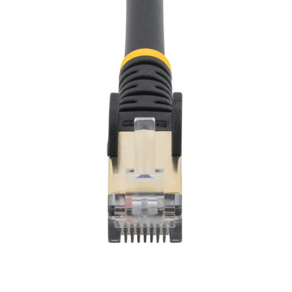 StarTech.com 2m zwart Cat6a Ethernet netwerkkabel shielded (STP) Cat6a patchkabel Cat 6a - Afbeelding 3
