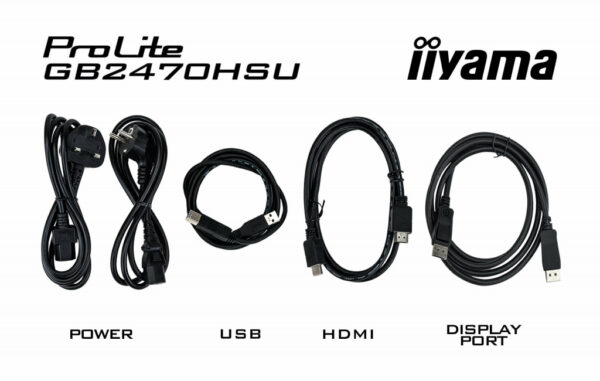 iiyama G-MASTER GB2470HSU-B6 computer monitor 60,5 cm (23.8") 1920 x 1080 Pixels Full HD LCD Zwart - Afbeelding 14