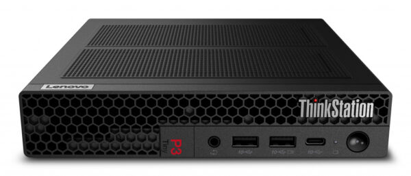 Lenovo ThinkStation P3 Intel® Core™ i7 i7-14700T 16 GB DDR5-SDRAM 512 GB SSD NVIDIA T400 Windows 11 Pro Mini PC Workstation Zwar - Afbeelding 4