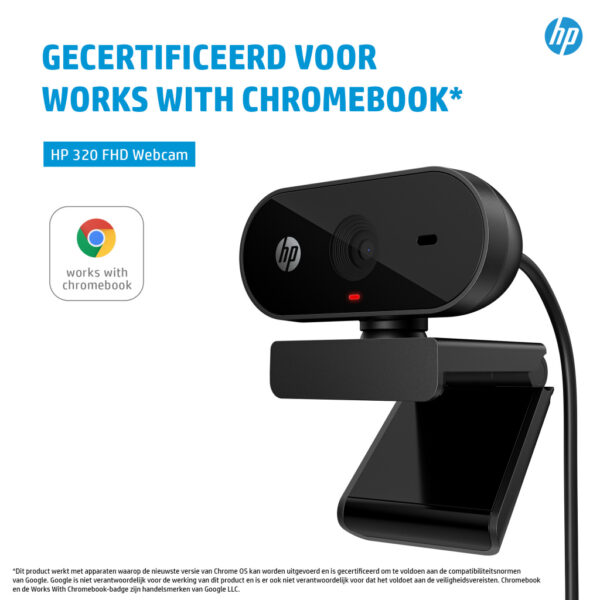 HP 320 FHD-webcam - Afbeelding 8