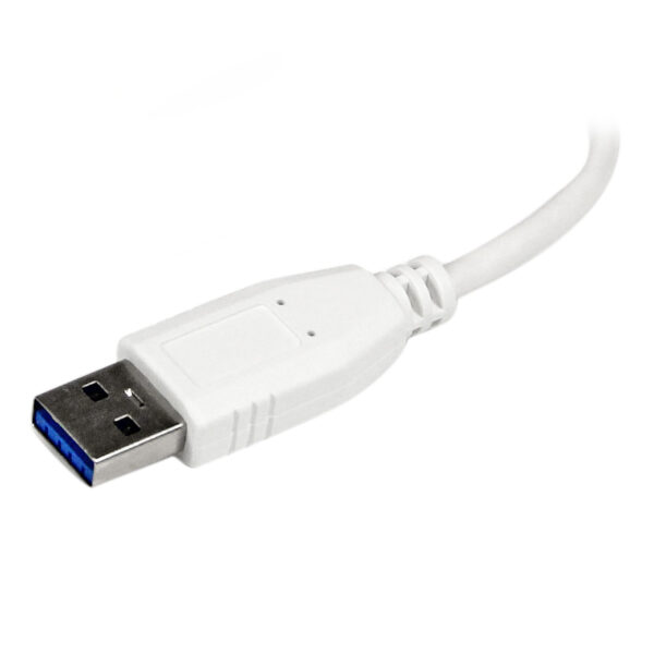 StarTech.com Draagbare 4-poorts SuperSpeed USB 3.0 hub - 5Gbps - wit - Afbeelding 5
