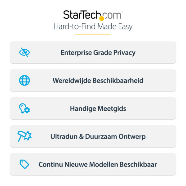 StarTech.com 24 inch 16:10 Computer Monitor Privacy Filter, Hangend Acryl Security Filter, Snel te installeren Privacy Screen, M - Afbeelding 16