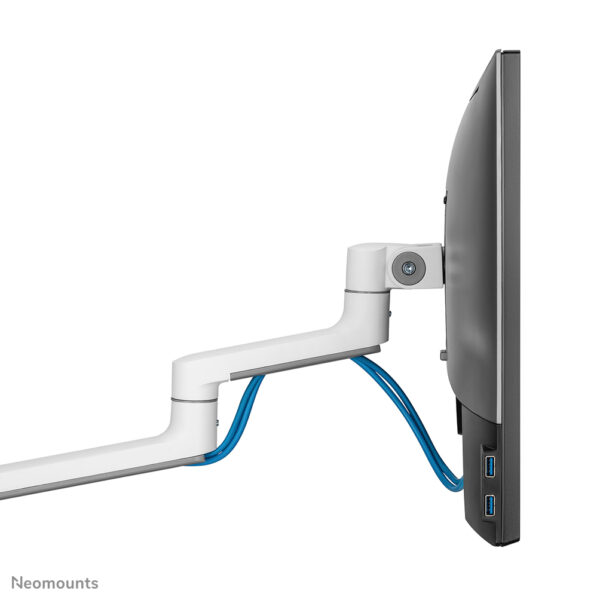 Neomounts DS60-425WH1 Monitorarm 17-27" - ruimtebesparend - Afbeelding 11