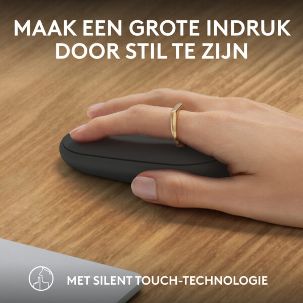 Logitech 910-007015 muis Reizen Ambidextrous RF-draadloos + Bluetooth Optisch 4000 DPI - Afbeelding 5
