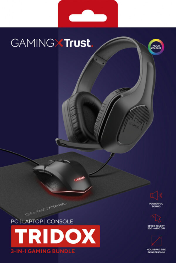 Trust GXT 790 Headset Bedraad Hoofdband Gamen Zwart - Afbeelding 9
