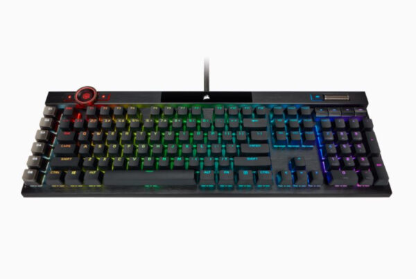 Corsair K100 RGB toetsenbord Gamen USB QWERTY Amerikaans Engels Zwart - Afbeelding 13