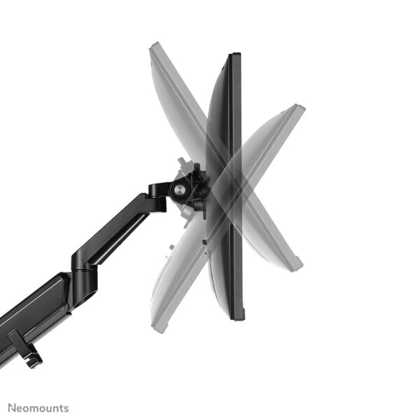 Neomounts DS70-810BL2 Monitorarm 17-32" - gasveer - ruimtebesparend - 180°-stop - Afbeelding 11