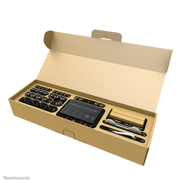 Neomounts WL30S-850BL12 TV-beugel wand 24-65" - vlak - vergrendelbaar - snelle installatie - Afbeelding 12