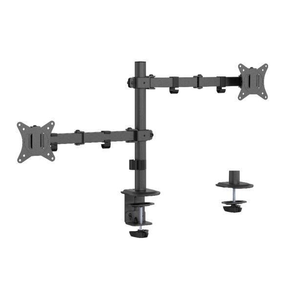 Gembird MA-D2-03 flat panel bureau steun 81,3 cm (32") Zwart