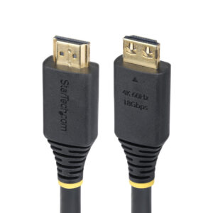StarTech.com 4,5m High Speed HDMI Kabel met Grip Connectors, 4K 60Hz/1440p 144Hz, HDR10/HDCP 2.2/ARC, 18Gbps, UHD HDMI 2.0 Kabel