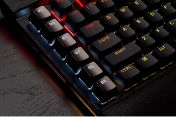 Corsair K100 RGB toetsenbord Gamen USB QWERTY Amerikaans Engels Zwart - Afbeelding 20