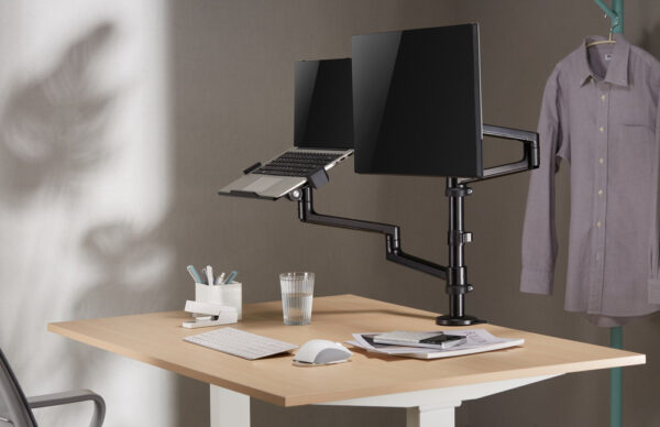 Gembird MA-DA-04 flat panel bureau steun 81,3 cm (32") Zwart - Afbeelding 8