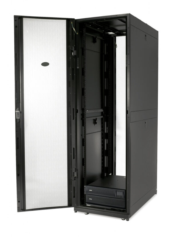 APC AR3100 NetShelter SX 42U 600mm(b) x 1070mm(d) 19" IT rack, behuizing met zijpanelen, zwart - Afbeelding 10