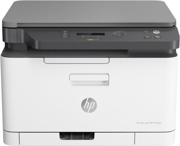 HP Color Laser Laser 178nw Draadloos Multifunction Kleur Printer, Kopieerapparaat, scanner; dubbelzijdig