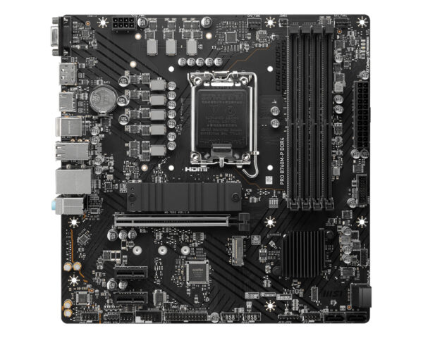 MSI PRO B760M-P DDR4 moederbord Intel B760 LGA 1700 micro ATX - Afbeelding 2