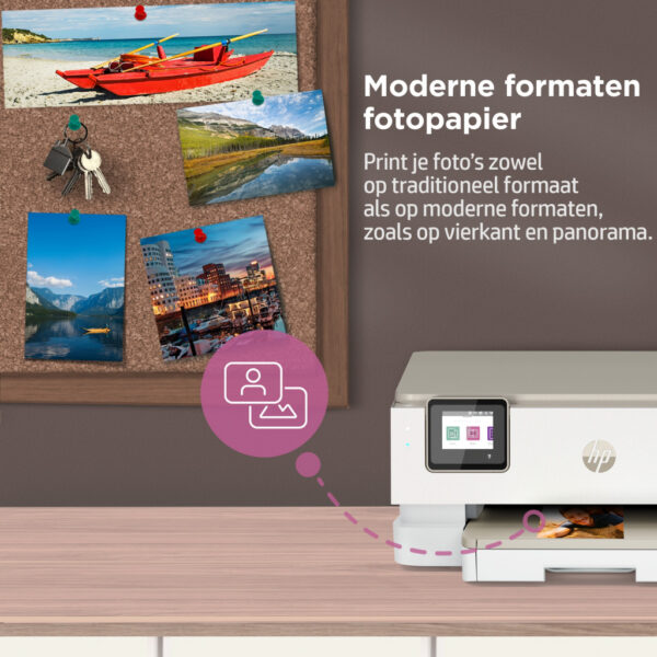 HP ENVY Inspire 7224e Draadloos All-in-One Kleur Printer, Instant Ink; Kopieerapparaat, scanner - Afbeelding 2