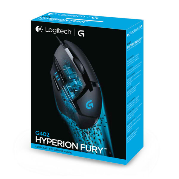 Logitech G G402 Hyperion Fury Ultra-Fast FPS gamingmuis - Afbeelding 7