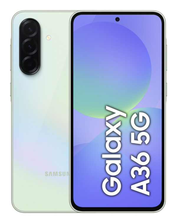 Samsung Galaxy A36 17 cm (6.7") Dual SIM Android 15 5G USB Type-C 6 GB 128 GB 5000 mAh Limoen