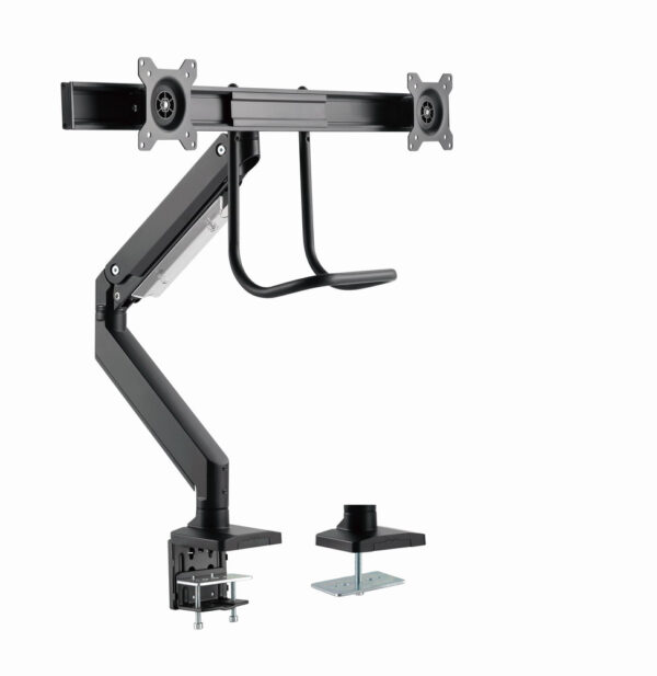 Gembird MA-DA2-04 flat panel bureau steun 81,3 cm (32") Zwart - Afbeelding 2
