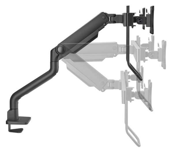 Neomounts DS75S-950BL2 Monitorarm 17-32" - gasveer - Topfix - 180°-stop - Afbeelding 7