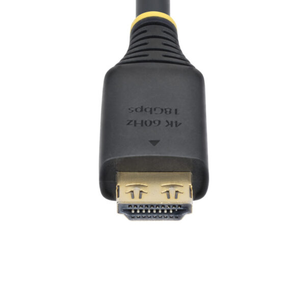 StarTech.com 4,5m High Speed HDMI Kabel met Grip Connectors, 4K 60Hz/1440p 144Hz, HDR10/HDCP 2.2/ARC, 18Gbps, UHD HDMI 2.0 Kabel - Afbeelding 5