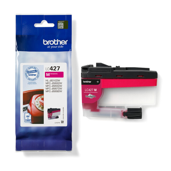 Brother LC427M inktcartridge 1 stuk(s) Origineel Magenta - Afbeelding 4