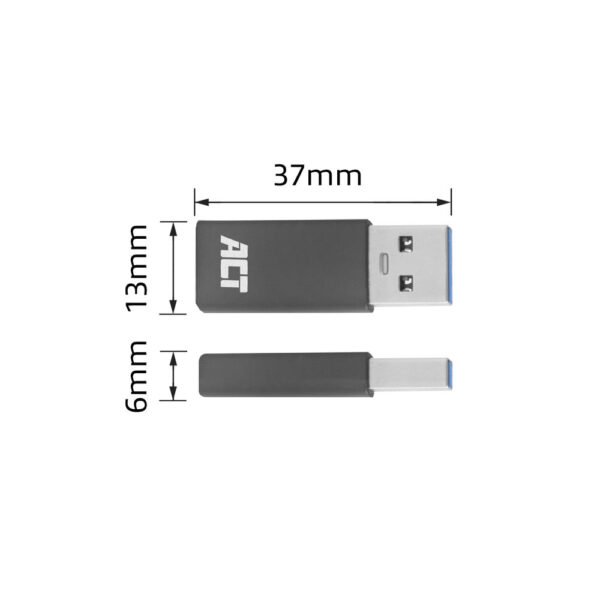ACT USB-A naar USB-C adapter - Afbeelding 4