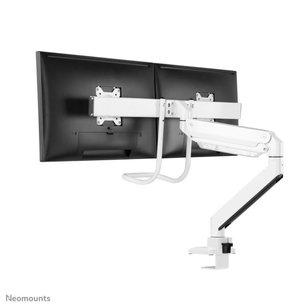 Neomounts NM-D775DXWHITE Monitorarm 10-32" - gasveer - Topfix - 180°-stop - Afbeelding 7