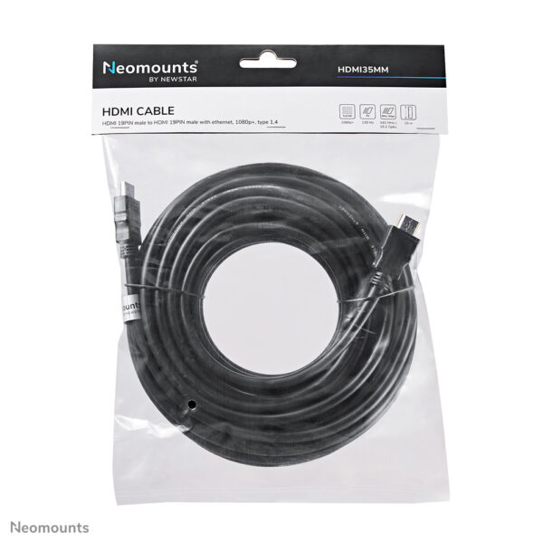 Neomounts HDMI35MM HDMI kabel - 10 meter - Afbeelding 4