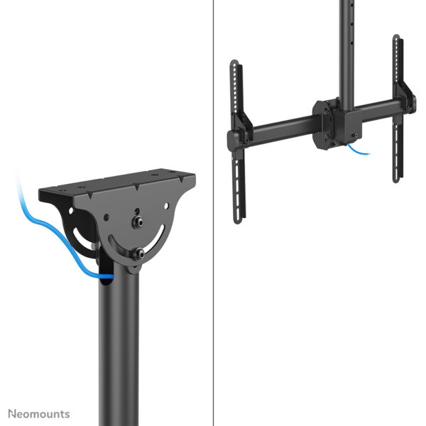 Neomounts CL35-440BL16L Monitor/TV-beugel plafond 37-70" - h 106-156 cm - Afbeelding 12