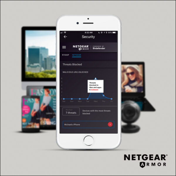 NETGEAR Nighthawk 4-Stream AX1800 WiFi 6 Router (RAX10) - Afbeelding 19