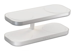 ZENS ZEQC01W/00 oplader voor mobiele apparatuur Hoofdtelefoons, Smartphone, Smartwatch Wit AC Draadloos opladen Snel opladen Bin